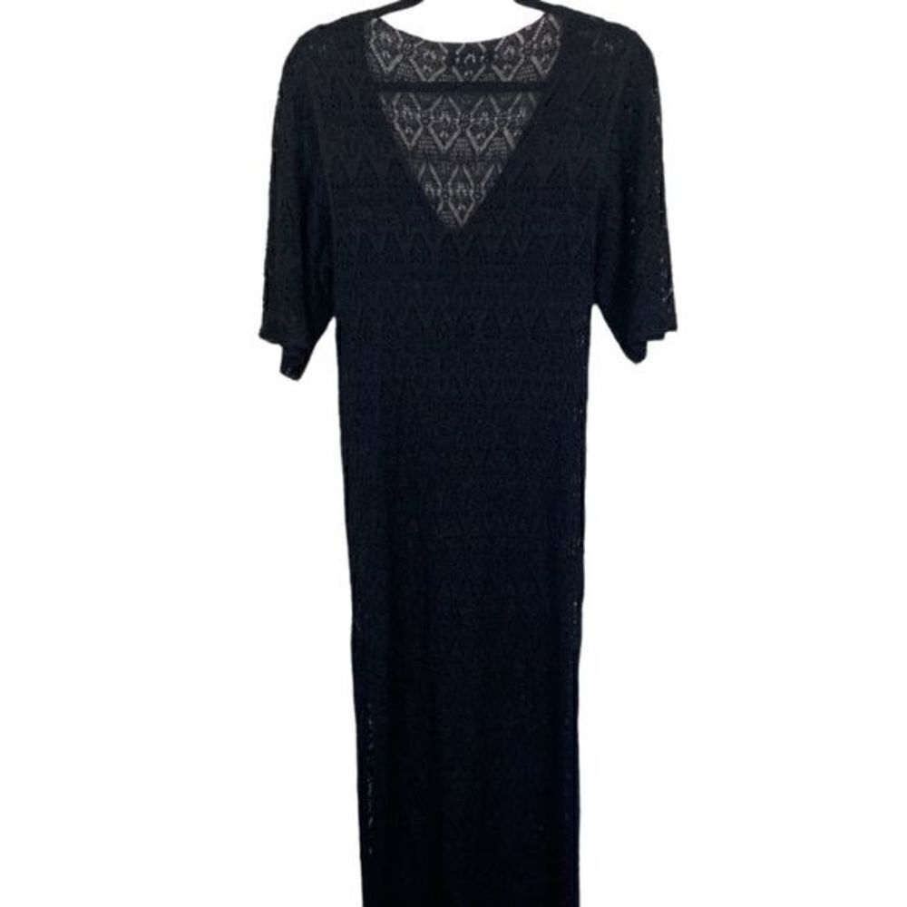 #229 Zarablackknit Maxidress